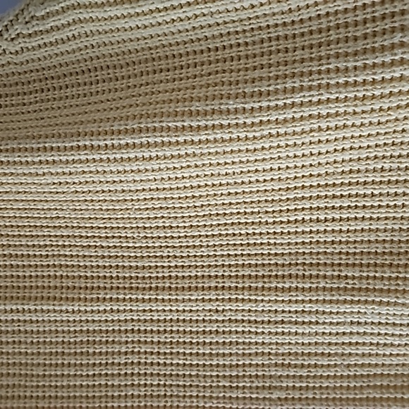 Club Europe 80's Yellow Knit Sweater - Picture 2 of 4